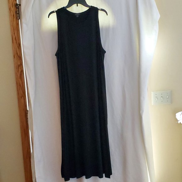 J.Jill Black Maxi Dress Petite XL - Picture 3 of 5